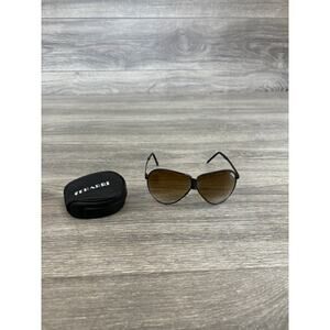 Ferrari Aviator Folding Sunglasses Vintage with Unique Soft Zipper Case